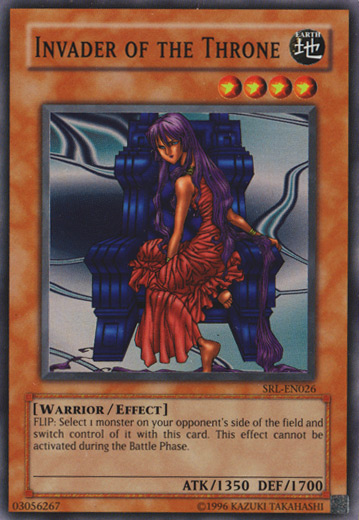 Invader of the Throne [SRL-026] Super Rare | L.A. Mood Comics and Games