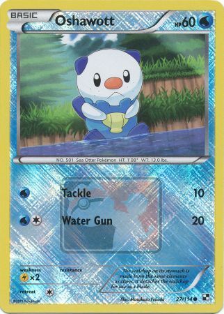 Oshawott (27/114) (League Promo) [Black & White: Base Set] | L.A. Mood Comics and Games