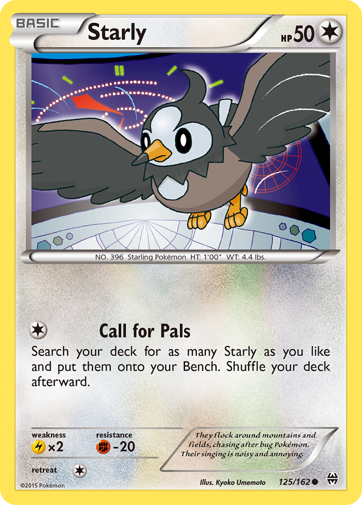 Starly (125/162) [XY: BREAKthrough] | L.A. Mood Comics and Games