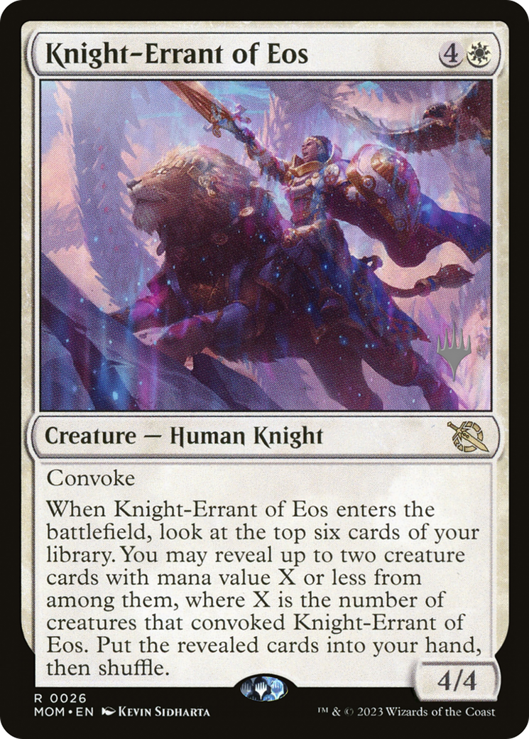 Knight-Errant of Eos (Promo Pack) [March of the Machine Promos] | L.A. Mood Comics and Games