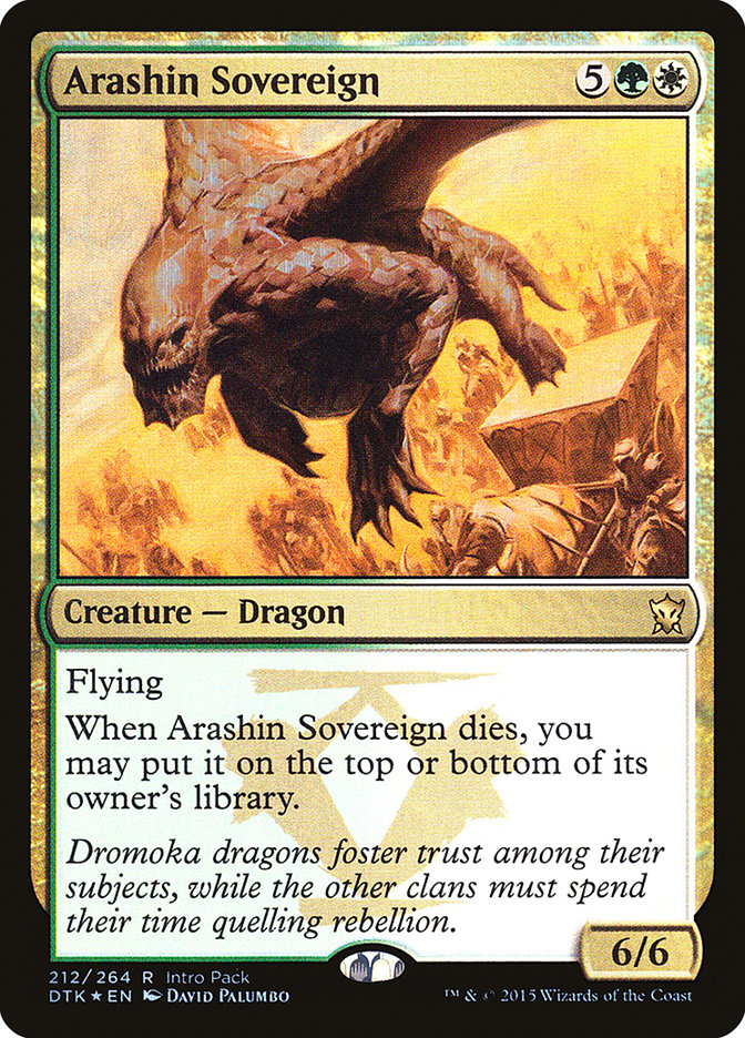 Arashin Sovereign (Intro Pack) [Dragons of Tarkir Promos] | L.A. Mood Comics and Games