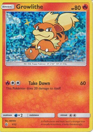 Growlithe (1/12) [McDonald's Promos: 2018 Collection] | L.A. Mood Comics and Games