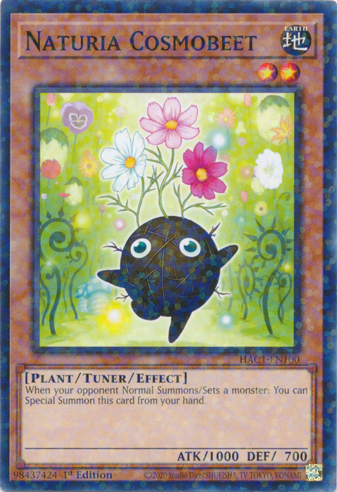Naturia Cosmobeet (Duel Terminal) [HAC1-EN100] Common | L.A. Mood Comics and Games