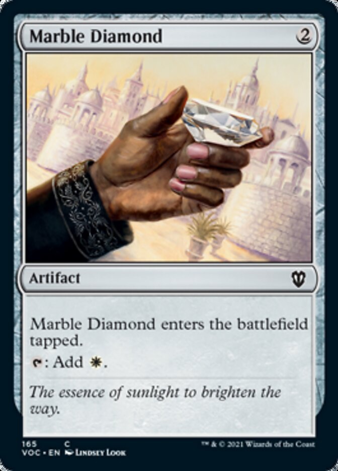 Marble Diamond [Innistrad: Crimson Vow Commander] | L.A. Mood Comics and Games