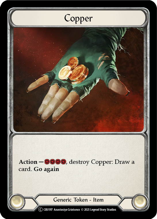 Copper [U-CRU197] (Crucible of War Unlimited)  Unlimited Rainbow Foil | L.A. Mood Comics and Games