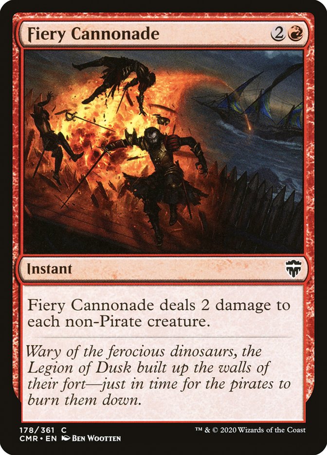 Fiery Cannonade [Commander Legends] | L.A. Mood Comics and Games