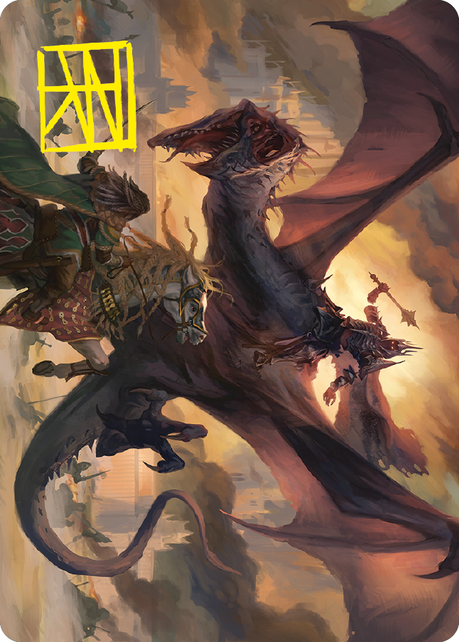 Witch-king, Bringer of Ruin Art Card (Gold-Stamped Signature) [The Lord of the Rings: Tales of Middle-earth Art Series] | L.A. Mood Comics and Games