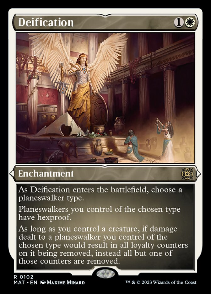 Deification (Foil Etched) [March of the Machine: The Aftermath] | L.A. Mood Comics and Games