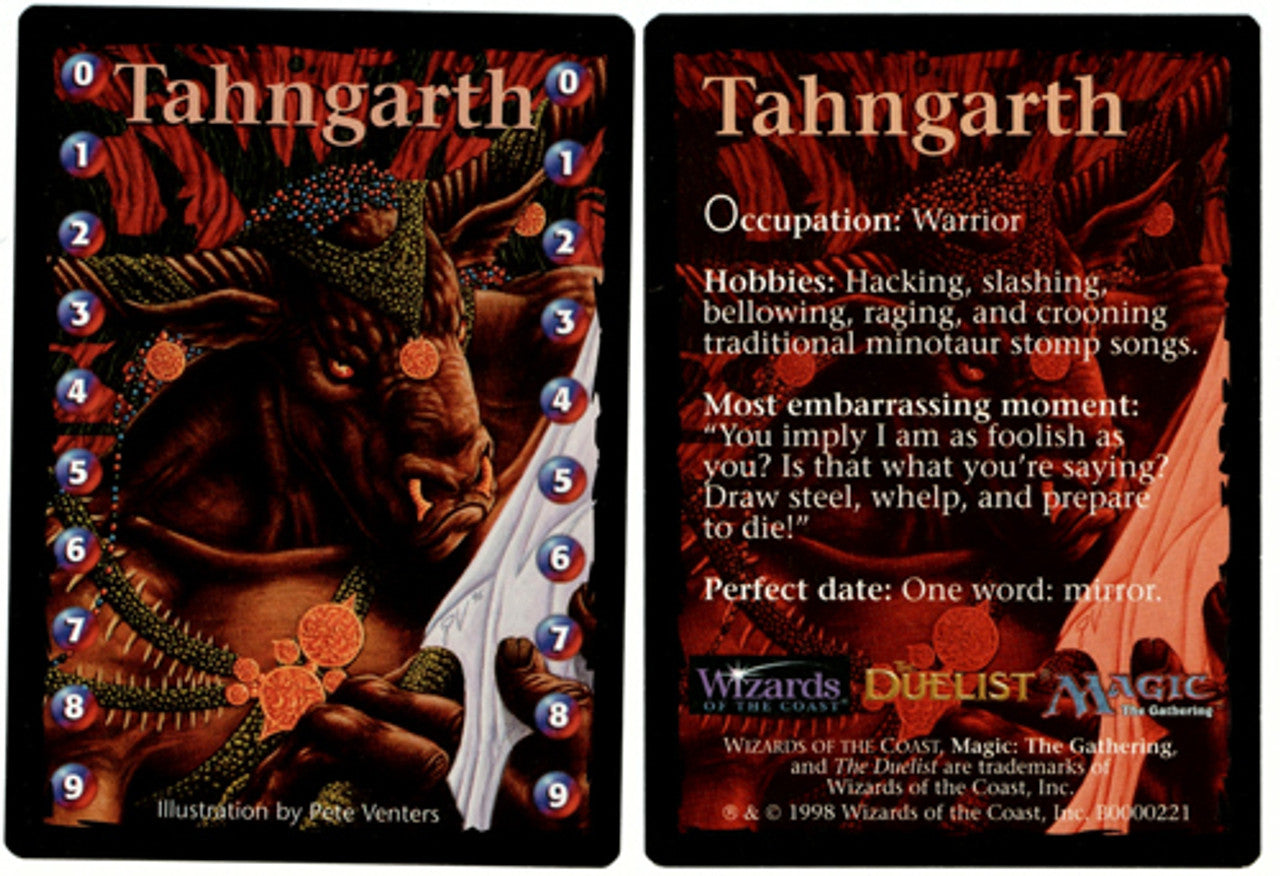 Tahngarth Life Counter Token [Media Promos] | L.A. Mood Comics and Games