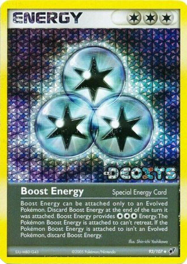 Boost Energy (93/107) (Stamped) [EX: Deoxys] | L.A. Mood Comics and Games