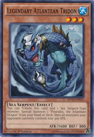 Legendary Atlantean Tridon [MP14-EN019] Common | L.A. Mood Comics and Games