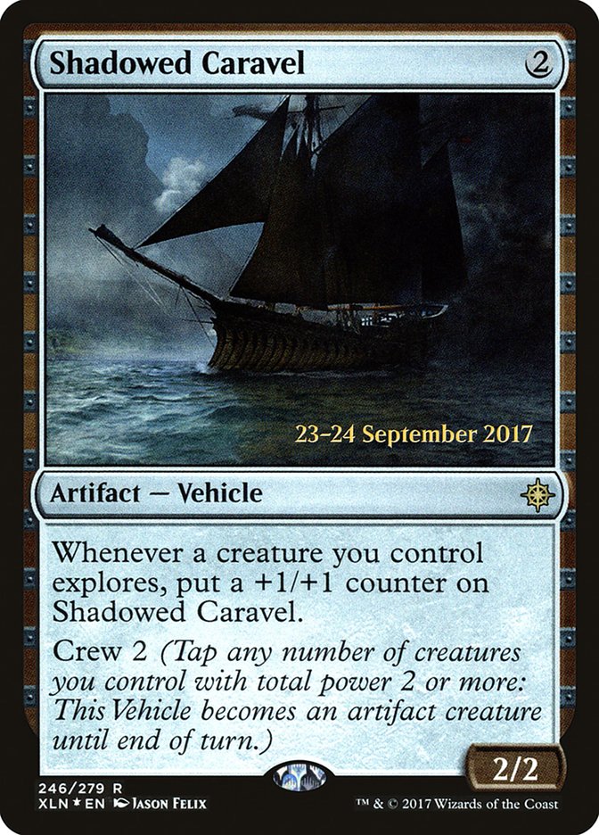 Shadowed Caravel [Ixalan Prerelease Promos] | L.A. Mood Comics and Games