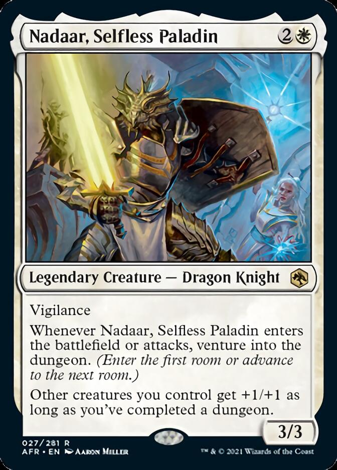 Nadaar, Selfless Paladin [Dungeons & Dragons: Adventures in the Forgotten Realms] | L.A. Mood Comics and Games