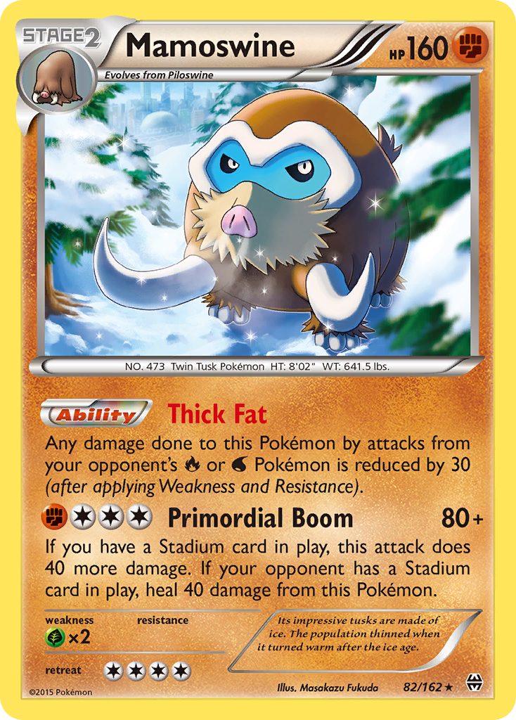 Mamoswine (82/162) [XY: BREAKthrough] | L.A. Mood Comics and Games