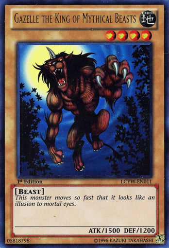 Gazelle the King of Mythical Beasts [LCYW-EN011] Ultra Rare | L.A. Mood Comics and Games