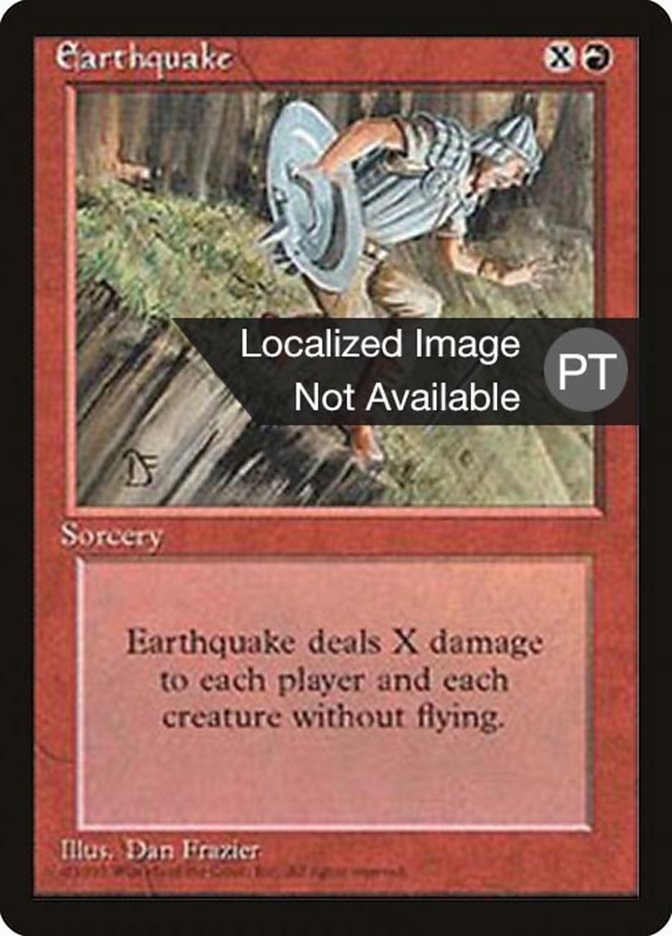 Earthquake [Fourth Edition (Foreign Black Border)] | L.A. Mood Comics and Games