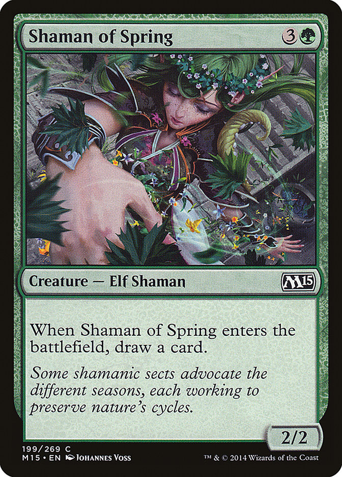 Shaman of Spring [Magic 2015] | L.A. Mood Comics and Games