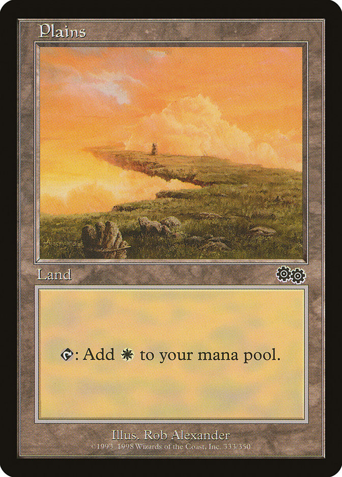 Plains (333) [Urza's Saga] | L.A. Mood Comics and Games