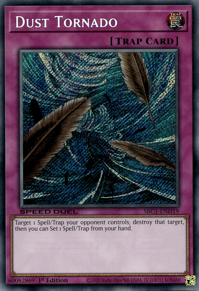Dust Tornado [SBC1-END19] Secret Rare | L.A. Mood Comics and Games