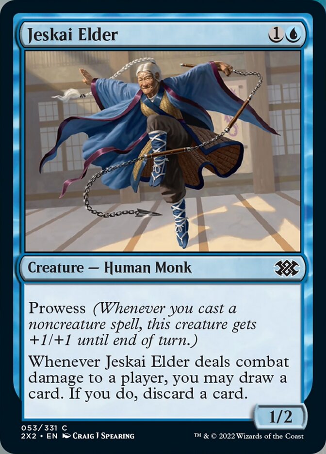 Jeskai Elder [Double Masters 2022] | L.A. Mood Comics and Games