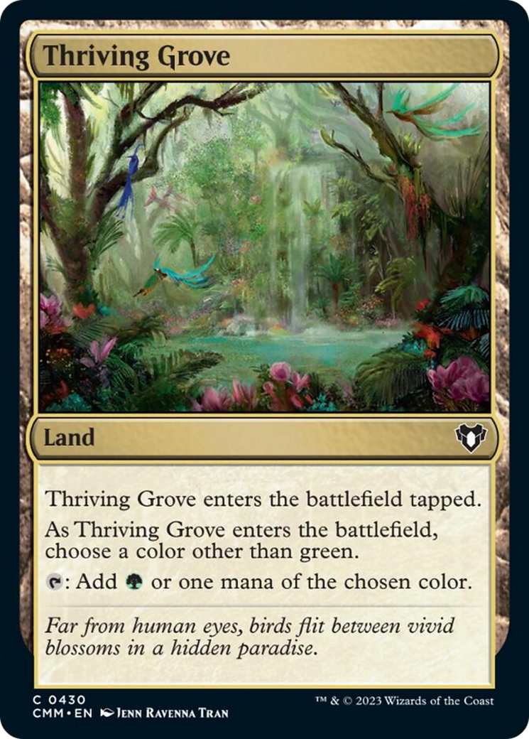 Thriving Grove [Commander Masters] | L.A. Mood Comics and Games