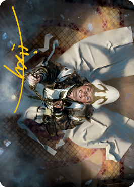 Jerren, Corrupted Bishop Art Card (Gold-Stamped Signature) [Innistrad: Midnight Hunt Art Series] | L.A. Mood Comics and Games