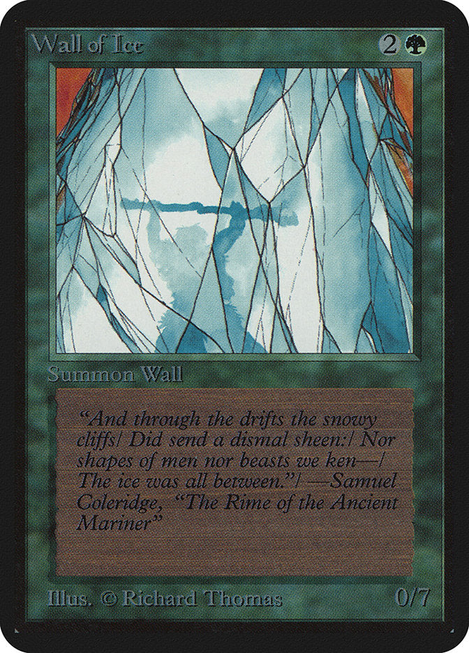 Wall of Ice [Alpha Edition] | L.A. Mood Comics and Games