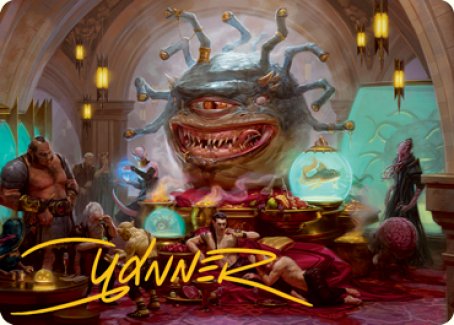 Xanathar, Guild Kingpin Art Card (Gold-Stamped Signature) [Dungeons & Dragons: Adventures in the Forgotten Realms Art Series] | L.A. Mood Comics and Games