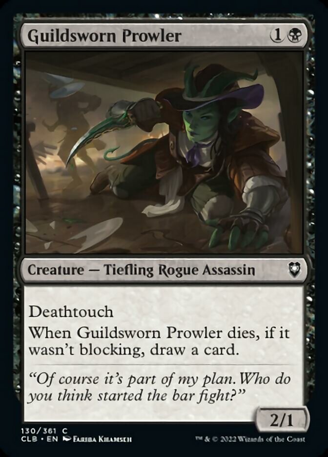 Guildsworn Prowler [Commander Legends: Battle for Baldur's Gate] | L.A. Mood Comics and Games