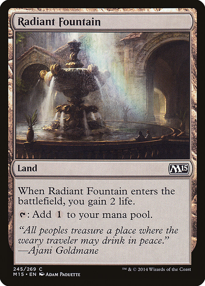 Radiant Fountain [Magic 2015] | L.A. Mood Comics and Games