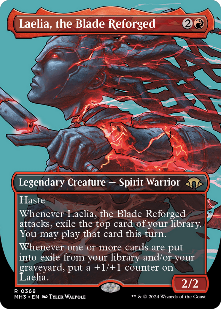 Laelia, the Blade Reforged (Borderless) [Modern Horizons 3] | L.A. Mood Comics and Games