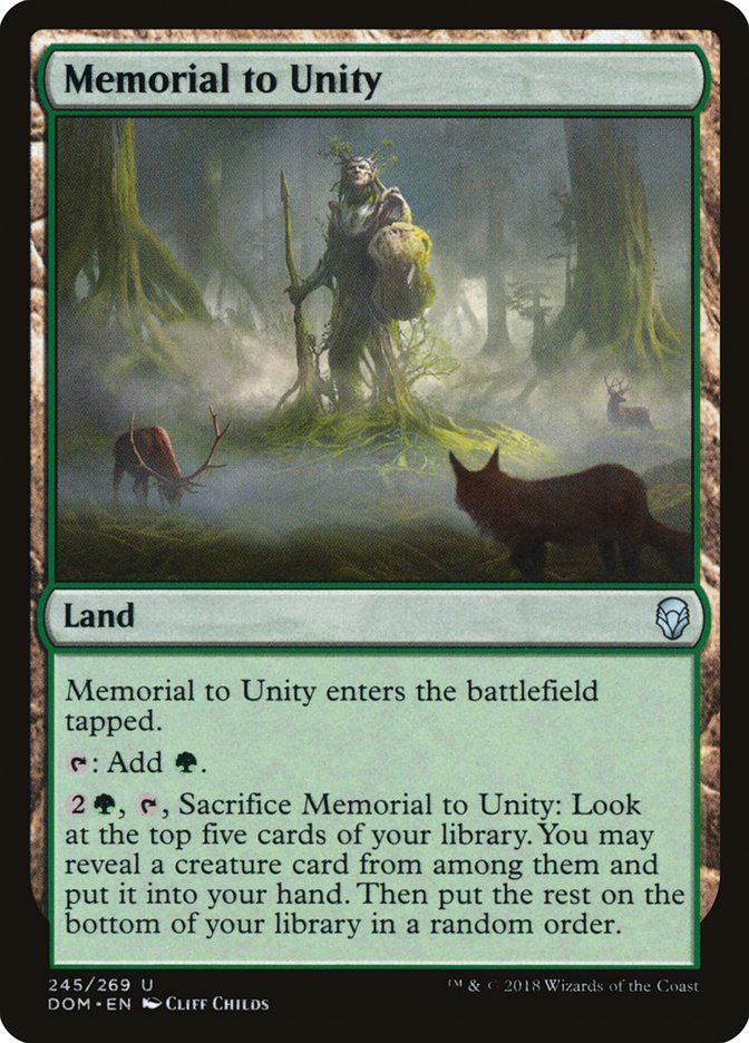 Memorial to Unity [Dominaria] | L.A. Mood Comics and Games