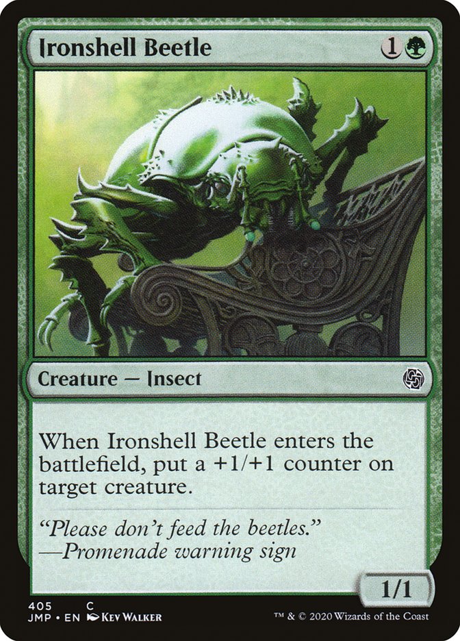 Ironshell Beetle [Jumpstart] | L.A. Mood Comics and Games