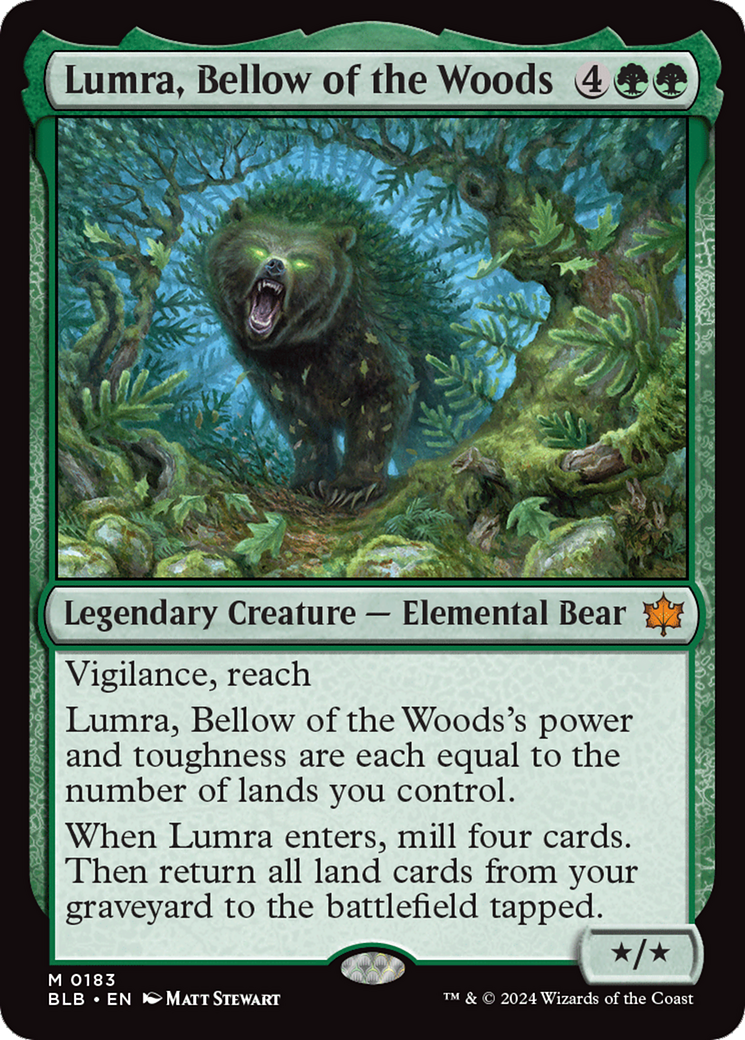 Lumra, Bellow of the Woods [Bloomburrow] | L.A. Mood Comics and Games