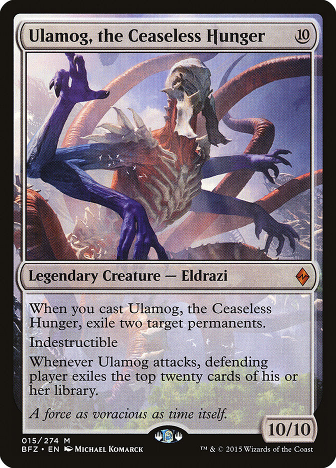 Ulamog, the Ceaseless Hunger [Battle for Zendikar] | L.A. Mood Comics and Games