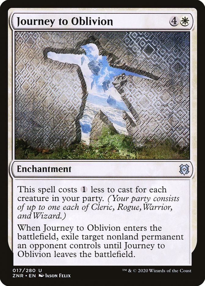 Journey to Oblivion [Zendikar Rising] | L.A. Mood Comics and Games