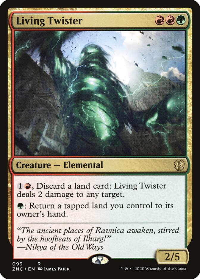 Living Twister [Zendikar Rising Commander] | L.A. Mood Comics and Games