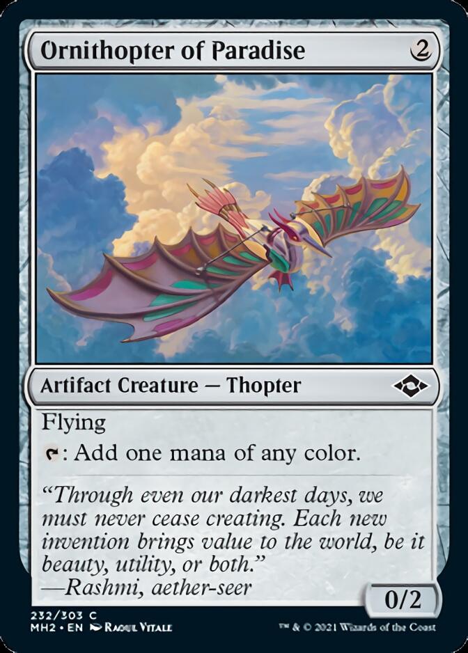 Ornithopter of Paradise [Modern Horizons 2] | L.A. Mood Comics and Games