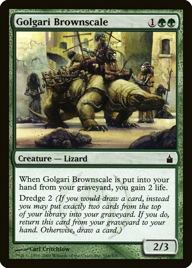 Golgari Brownscale [Ravnica: City of Guilds] | L.A. Mood Comics and Games