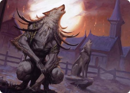 Lord of the Ulvenwald Art Card [Innistrad: Midnight Hunt Art Series] | L.A. Mood Comics and Games