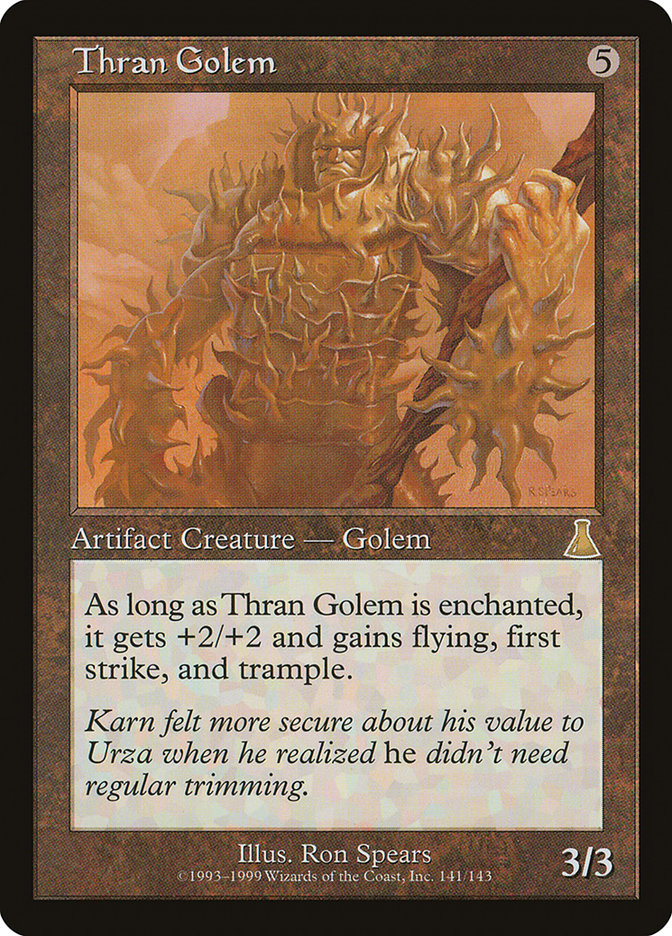 Thran Golem [Urza's Destiny] | L.A. Mood Comics and Games