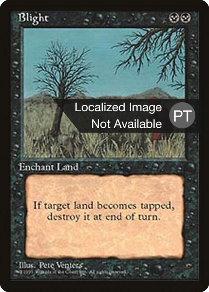Blight [Fourth Edition (Foreign Black Border)] | L.A. Mood Comics and Games