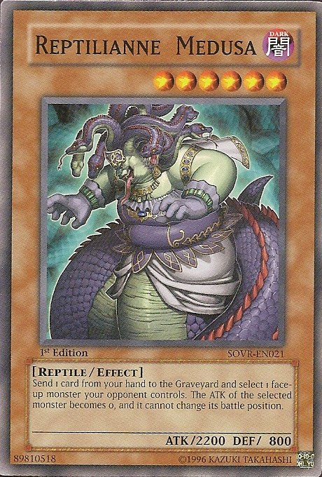 Reptilianne Medusa [SOVR-EN021] Common | L.A. Mood Comics and Games