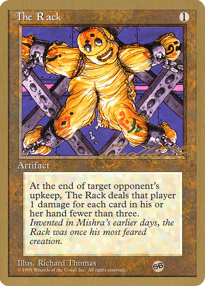 The Rack (Leon Lindback) (SB) [Pro Tour Collector Set] | L.A. Mood Comics and Games