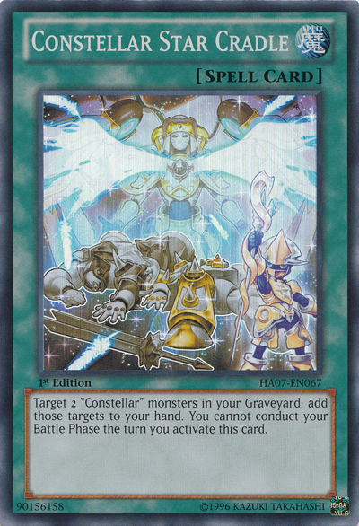 Constellar Star Cradle [HA07-EN067] Super Rare | L.A. Mood Comics and Games