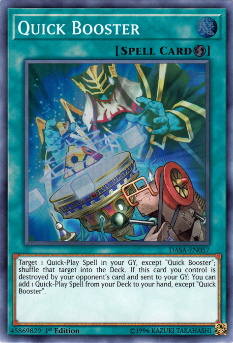 Quick Booster [DASA-EN057] Super Rare | L.A. Mood Comics and Games