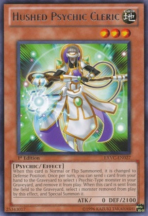 Hushed Psychic Cleric [EXVC-EN027] Rare | L.A. Mood Comics and Games