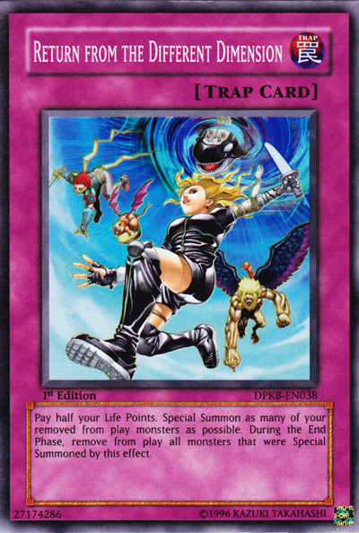 Return from the Different Dimension [DPKB-EN038] Super Rare | L.A. Mood Comics and Games