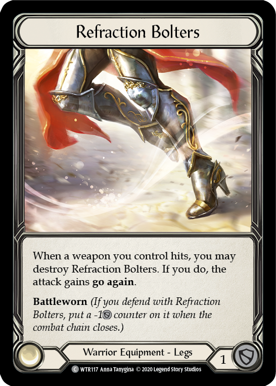 Refraction Bolters [U-WTR117] (Welcome to Rathe Unlimited)  Unlimited Rainbow Foil | L.A. Mood Comics and Games