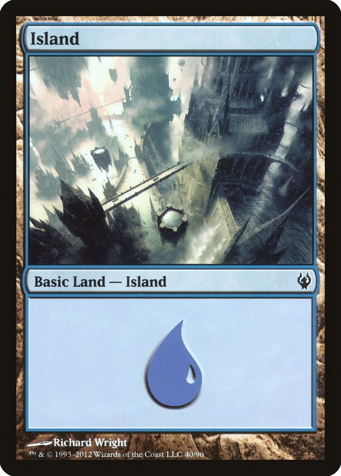 Island (40) [Duel Decks: Izzet vs. Golgari] | L.A. Mood Comics and Games